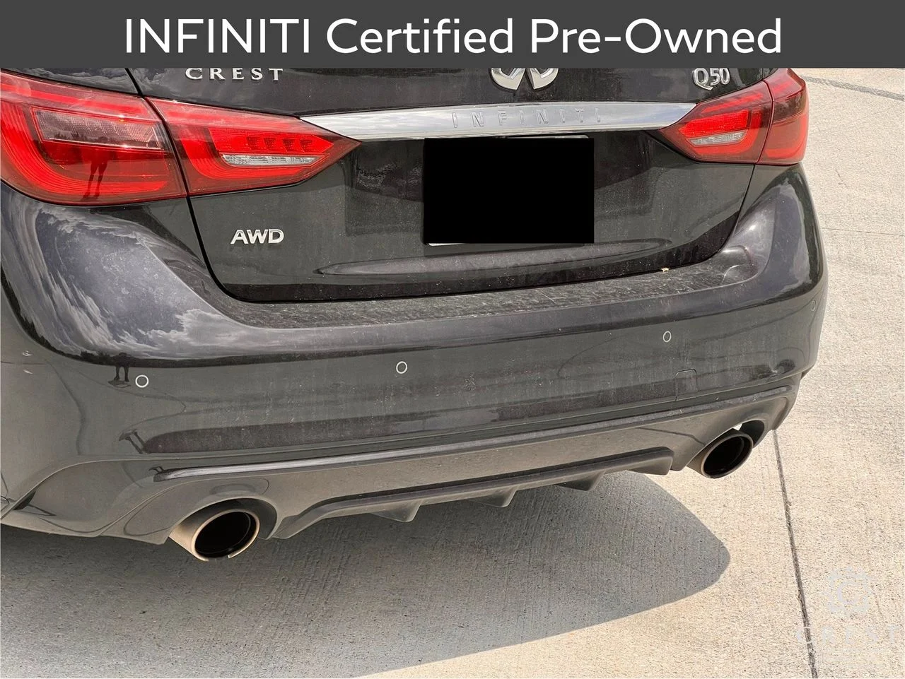 Certified Used 2023 Black Obsidian INFINITI LUXE image 7