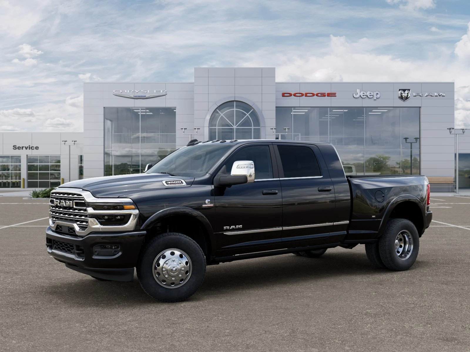 New 2026 Diamond Black Crystal Pearlcoat RAM Limited image 29