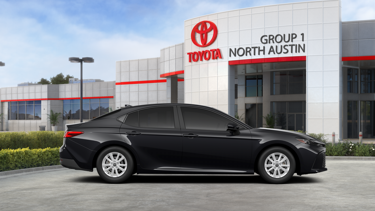 New 2026 Midnight Black Metallic Toyota LE image 12