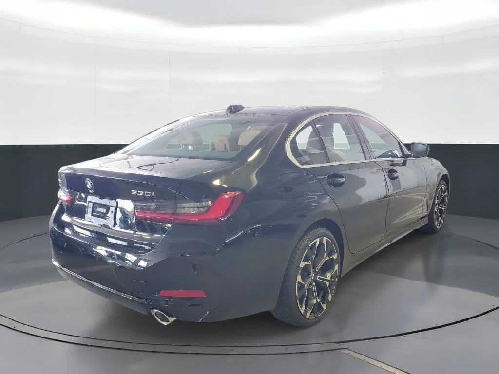 New 2026 Black BMW 330i xDrive image 3