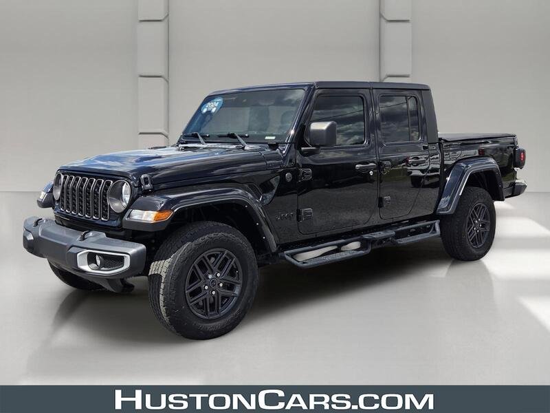 Used 2024 Black Clearcoat JEEP SPORT S 4X4 image 1