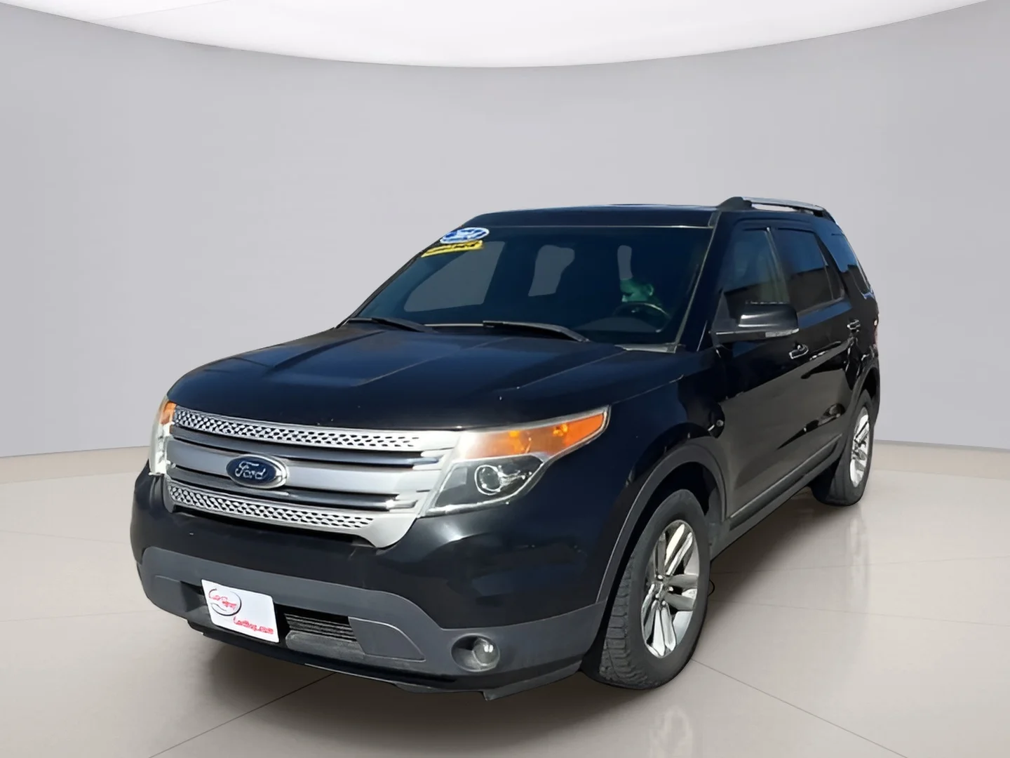 Used 2014 Black Ford XLT SPORT UTILITY 4D image 4