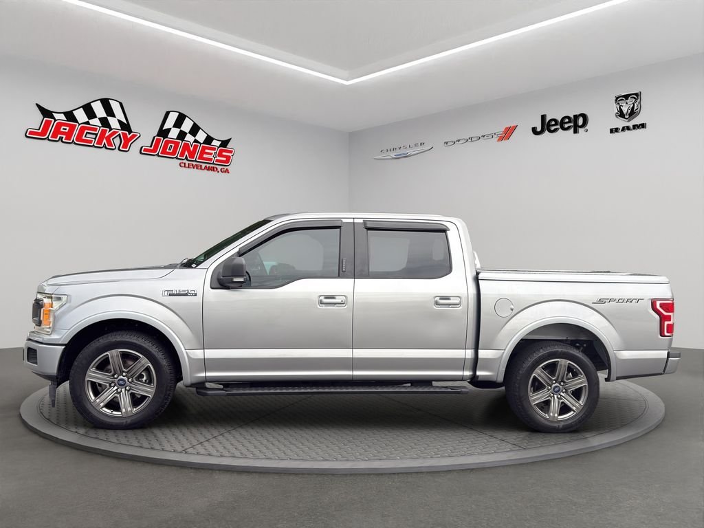 Used 2020 Iconic Silver Metallic Ford XLT image 3