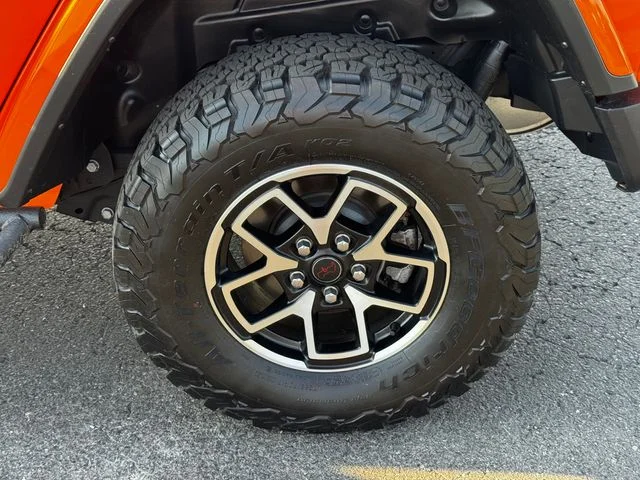 Certified Used 2025 Orange Jeep Rubicon image 11