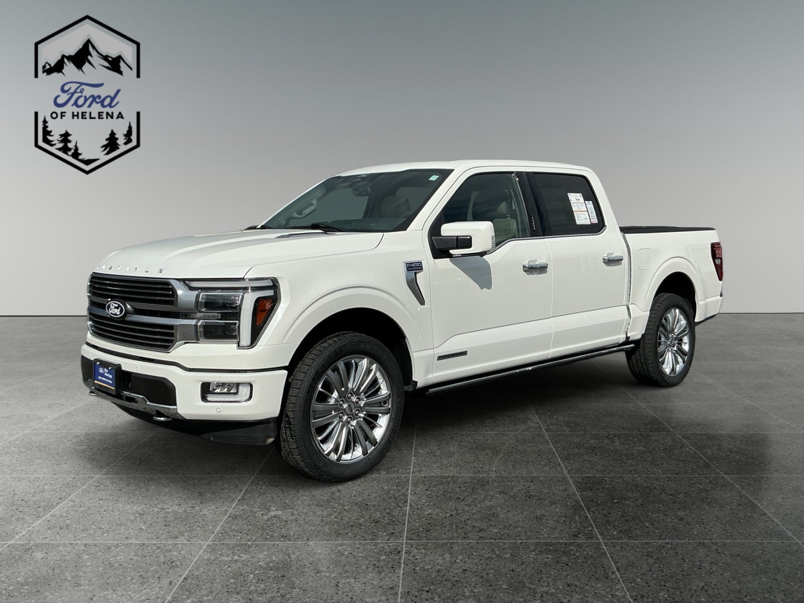 Certified Used 2024 White Ford Platinum image 1
