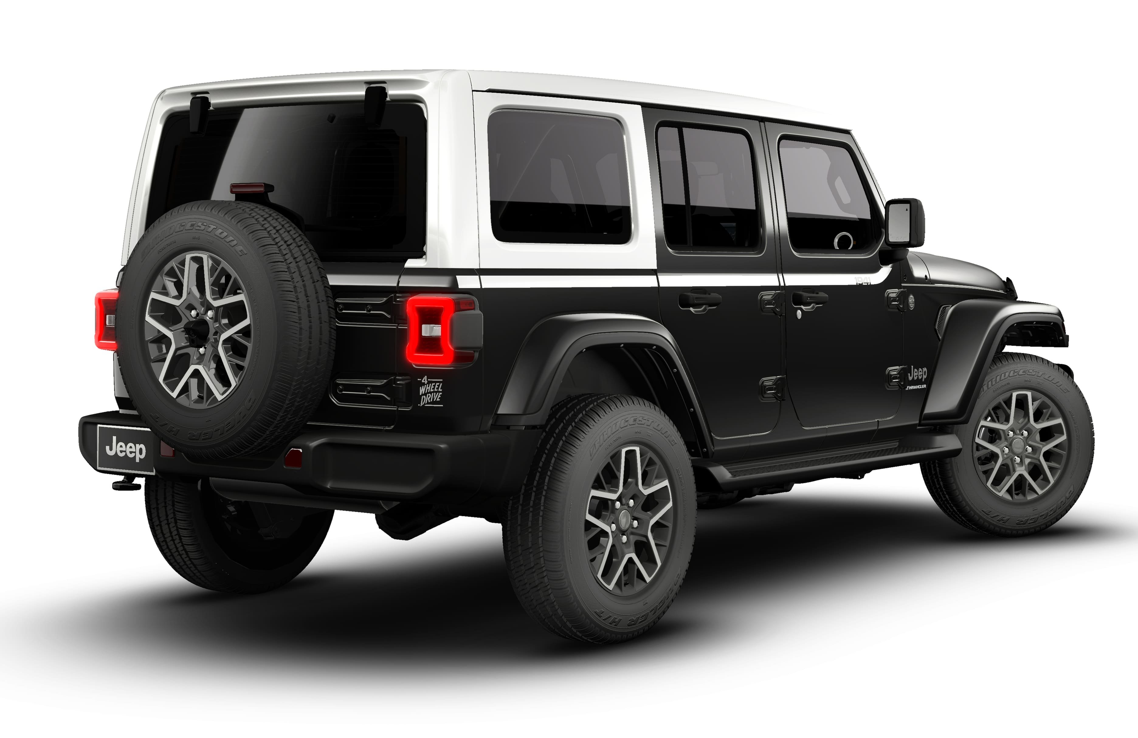 New 2026 Black Clear-Coat Exterior Paint Jeep Sahara image 2