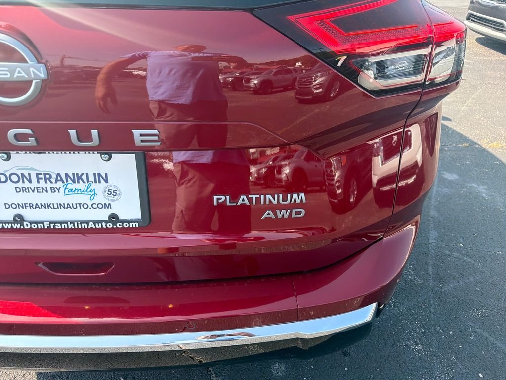 Certified Used 2025 Red Nissan Platinum image 6