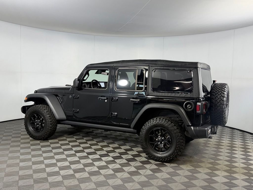 Certified Used 2025 Black Jeep Willys image 9
