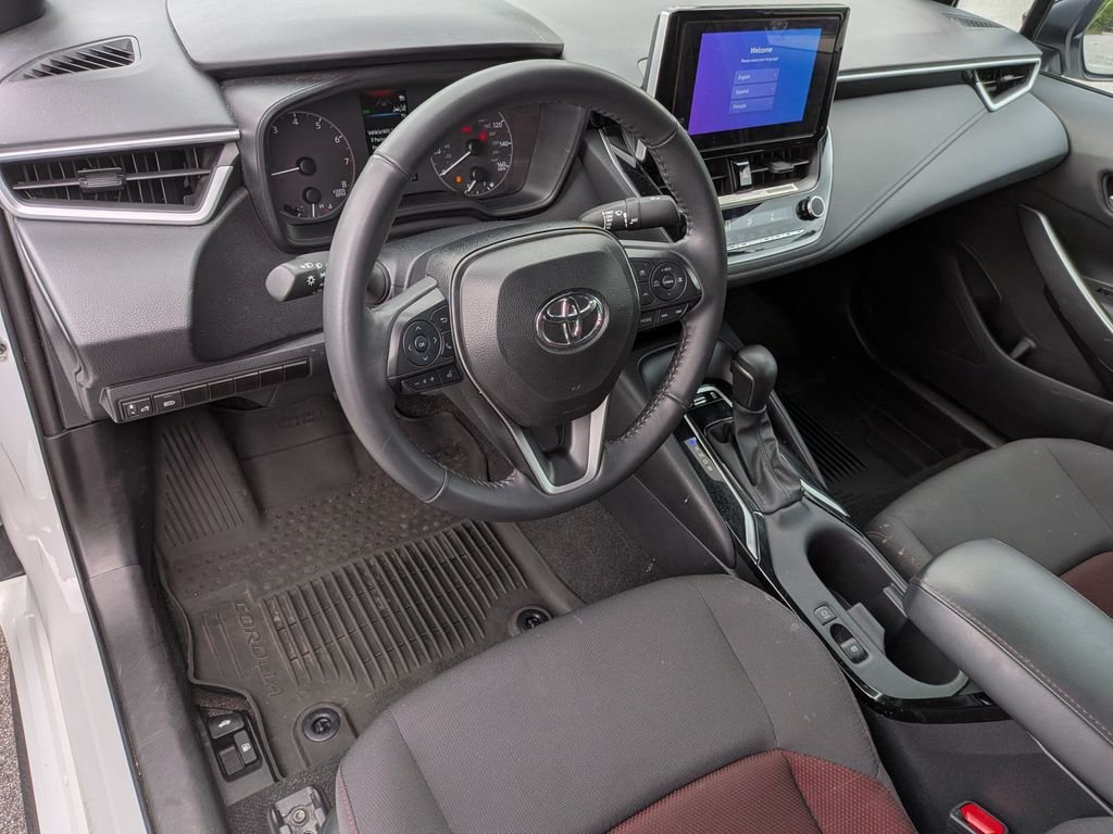 Certified Used 2024 White Toyota SE Nightshade image 12