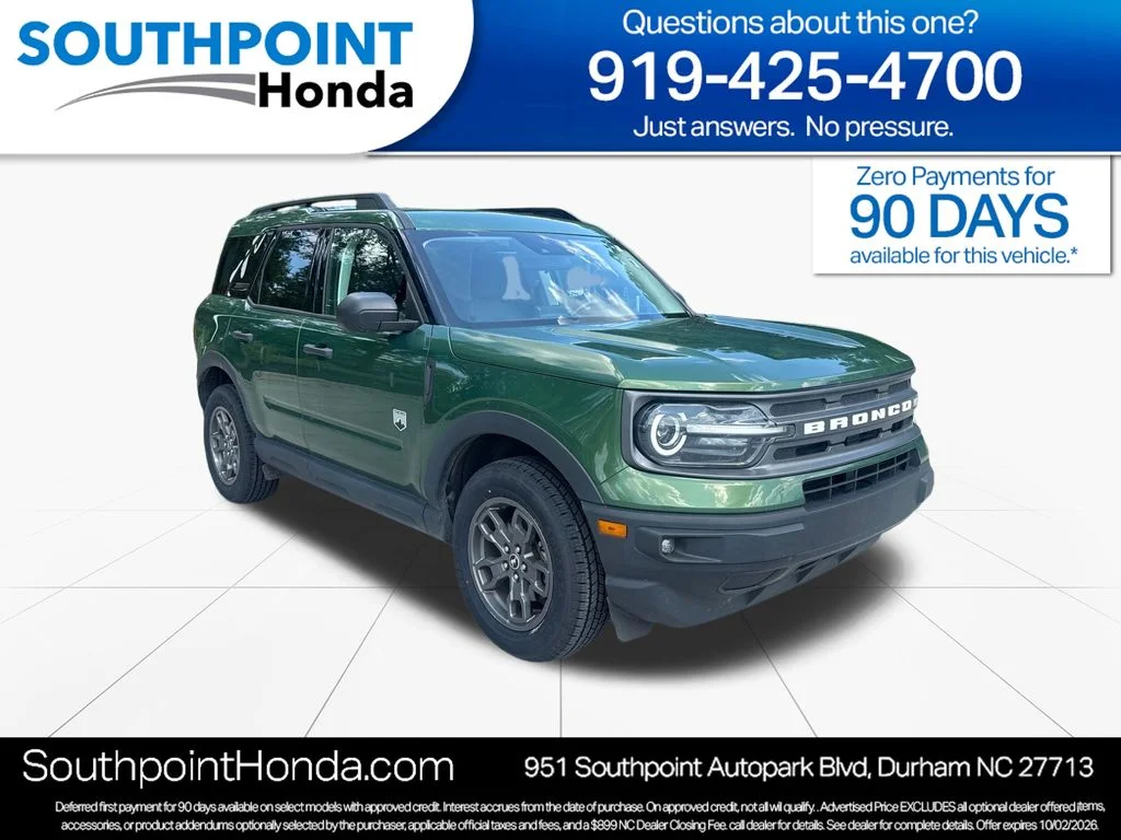 Used 2023 Green Metallic Ford Big Bend image 1