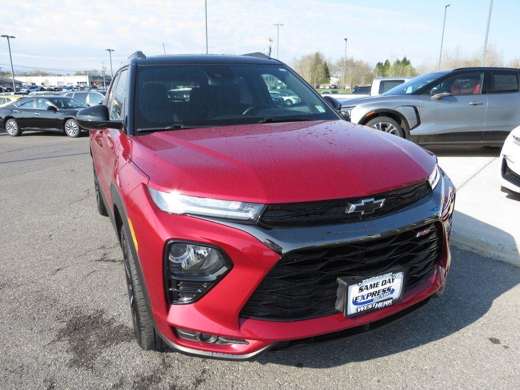 Used 2021 Scarlet Red Chevrolet RS image 4