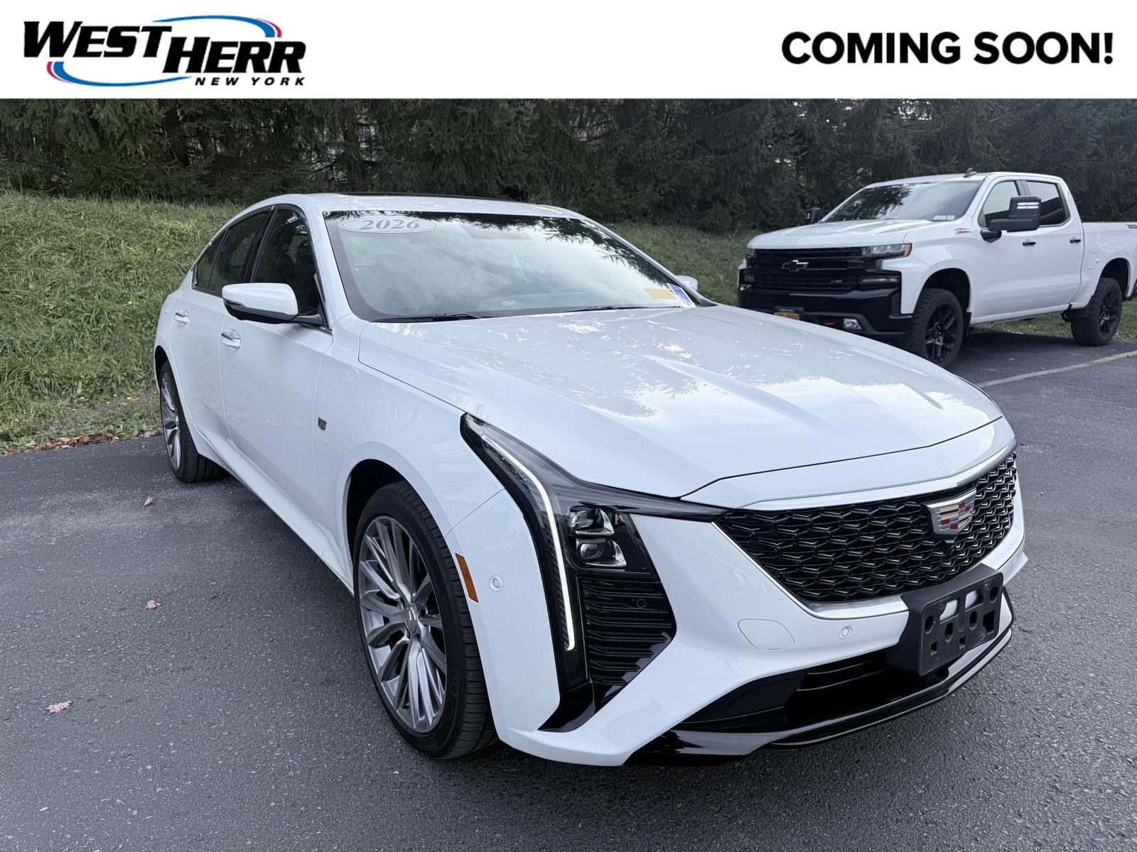 Used 2026 Summit White Cadillac Premium Luxury image 1