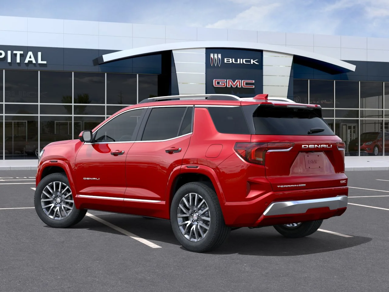 New 2027 Volcanic Red Tintcoat GMC AWD Denali image 4