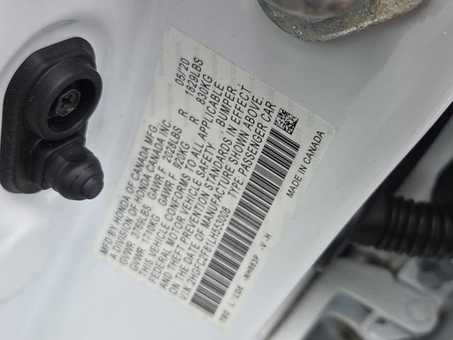 Used 2020 Platinum White Pearl Honda Sport image 7