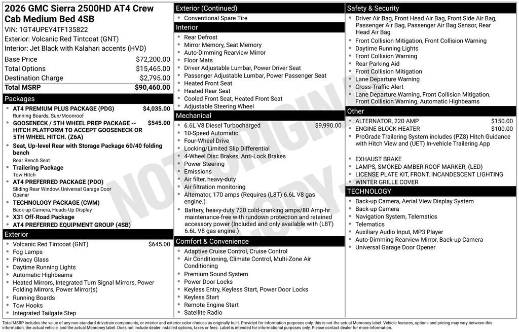 2026 GMC Sierra 2500HD AT4 - Photo 52