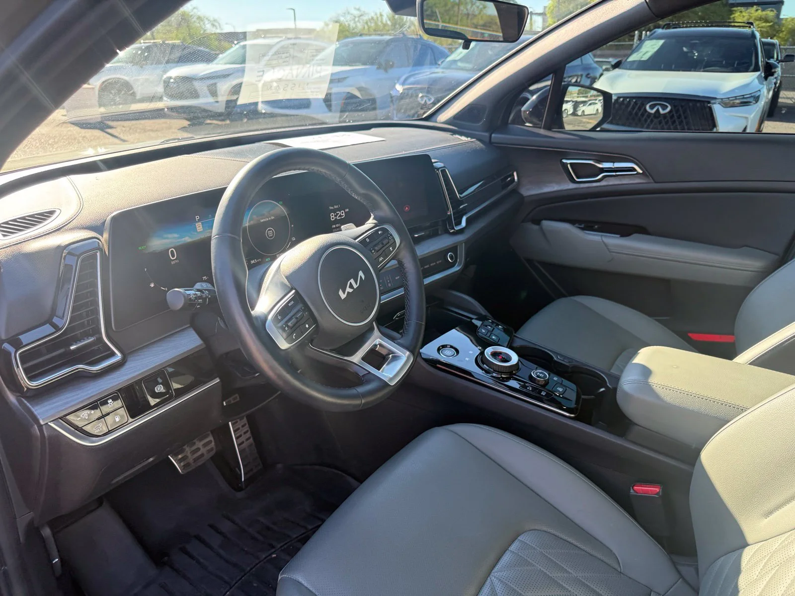 Used 2024 Jungle Green Kia X-Line Prestige image 13