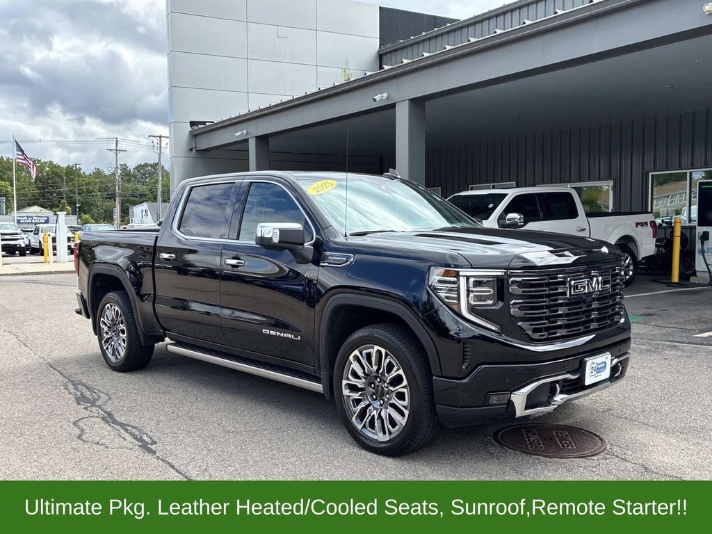 Used 2025 Black GMC Denali Ultimate image 3