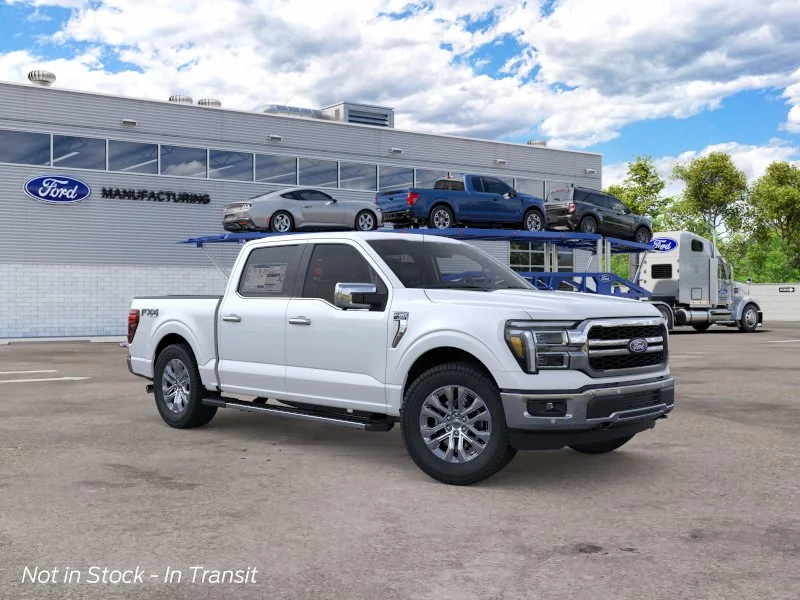 New 2026 Star White Metallic Tri-Coat Ford Lariat® image 7
