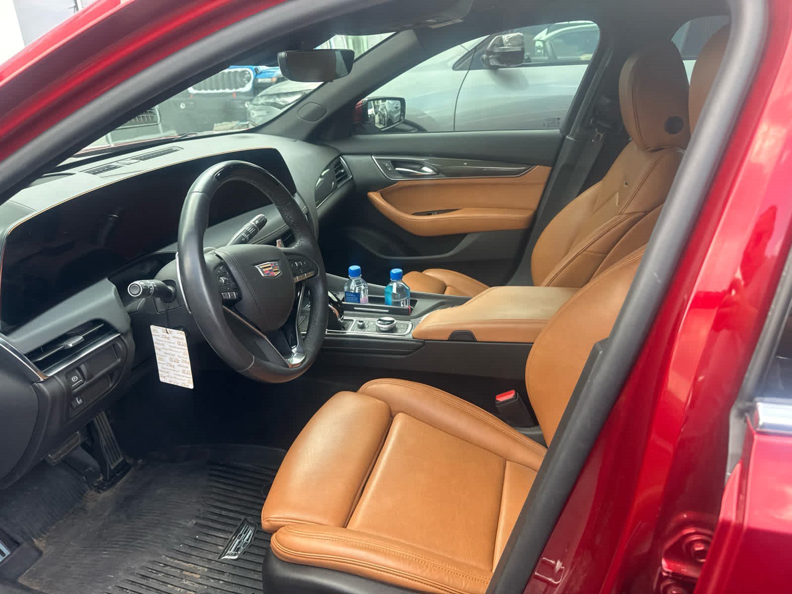 Used 2025 Radiant Red Tintcoat Cadillac Premium Luxury image 6