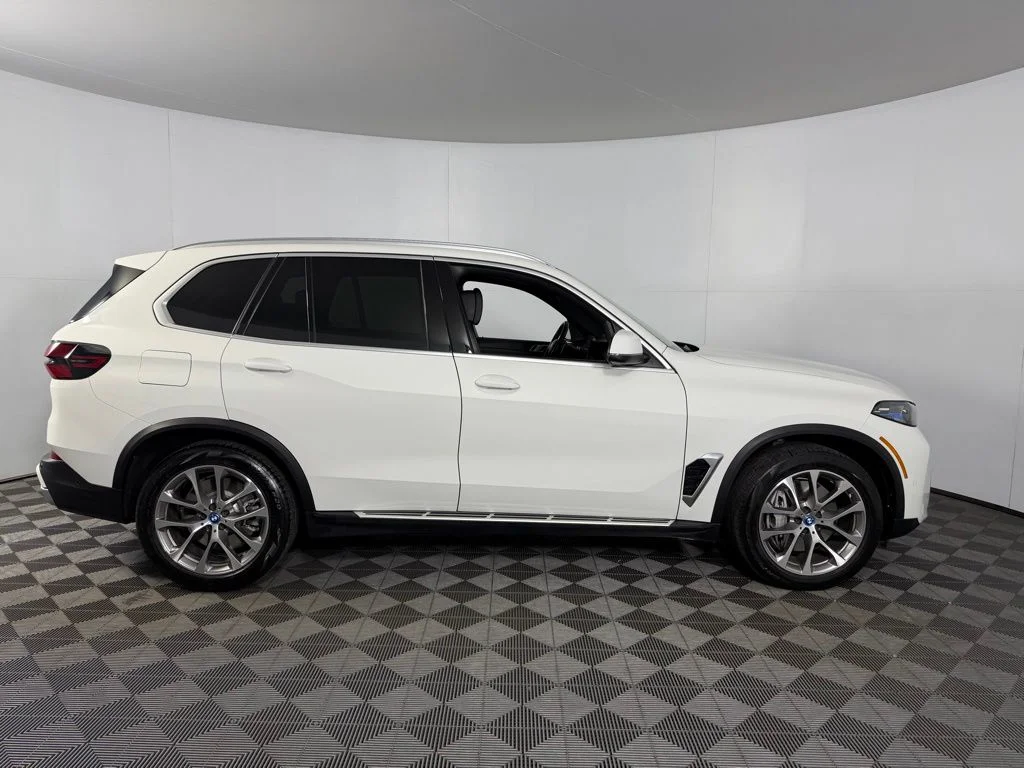 Certified Used 2025 White BMW xDrive50e image 4