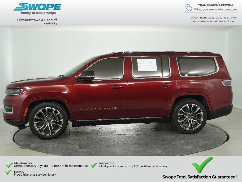 Used 2024 Velvet Red Pearlcoat Jeep Series III image 6
