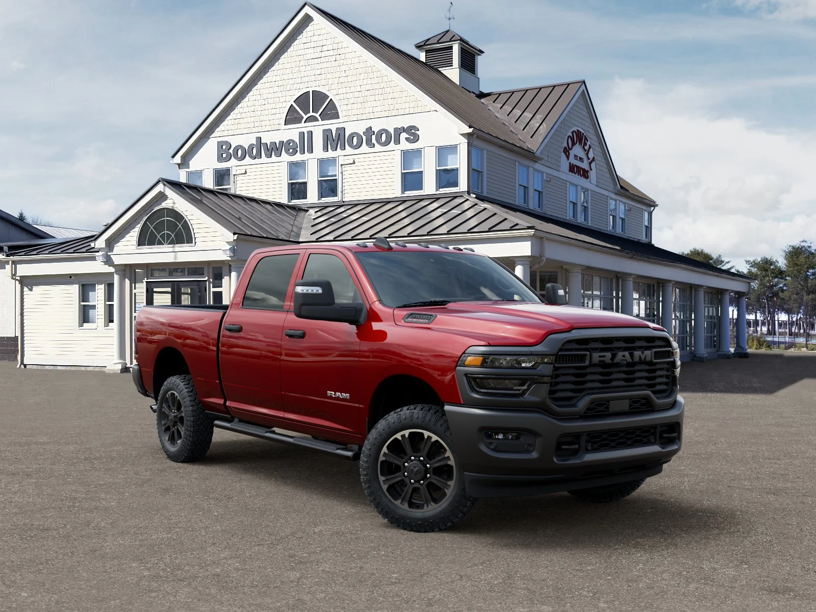 New 2026 Molten Red Pearlcoat RAM Warlock Crew Cab 4x4 6
