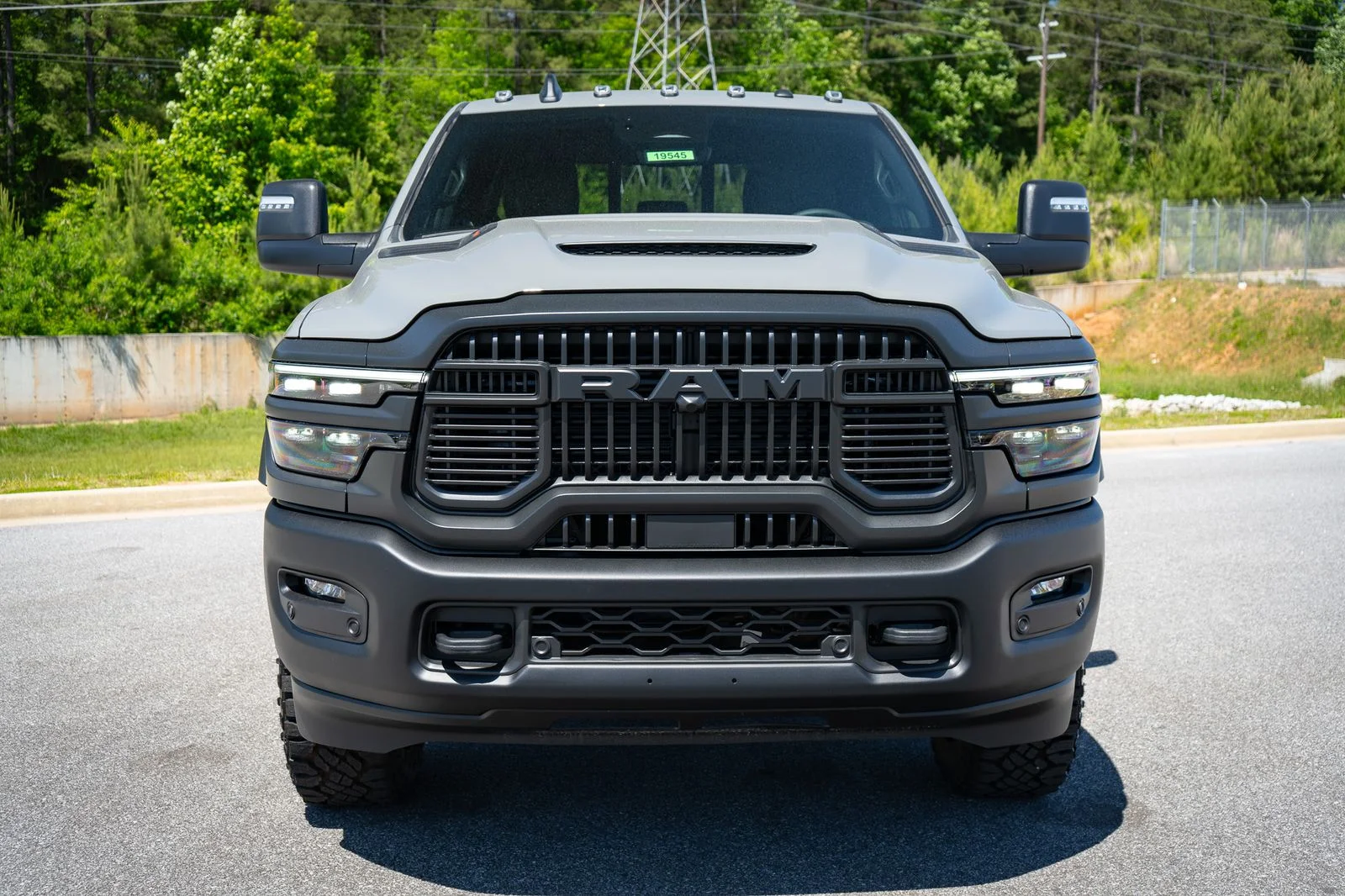 New 2026 Ceramic Gray Clear-Coat Exterior Paint RAM Rebel image 2