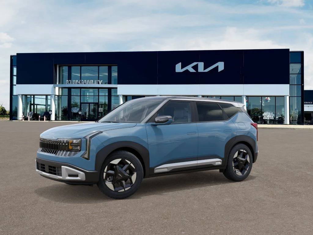 New 2027 Frost Blue / Black Roof Kia S image 3