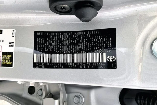 Used 2025 Silver Toyota SE image 16