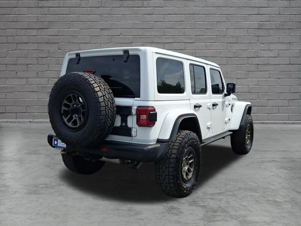Used 2023 Bright White Clearcoat Jeep Rubicon 392 image 11