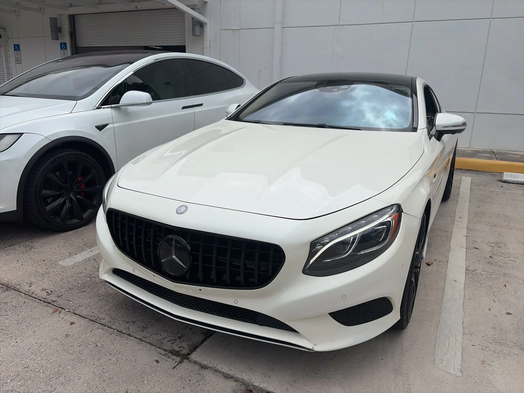 Used 2015 White Mercedes-Benz S 550 image 1