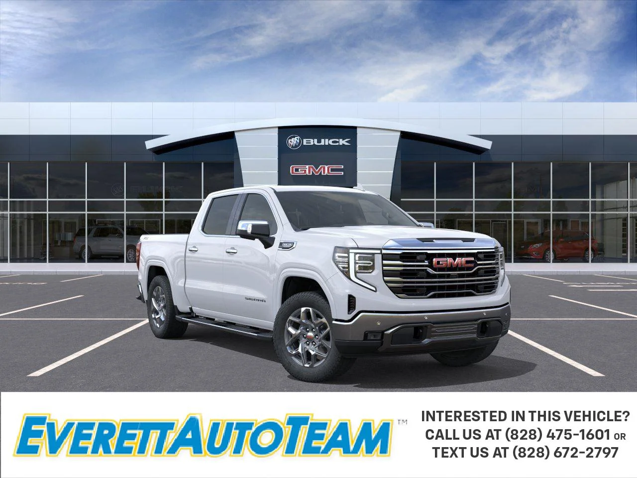 New 2026 Summit White GMC SLT image 1