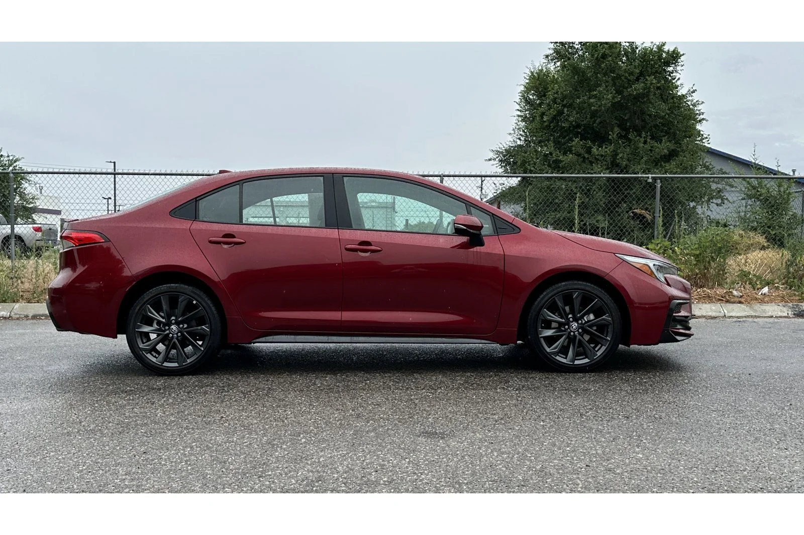 Used 2024 Red Toyota SE image 3
