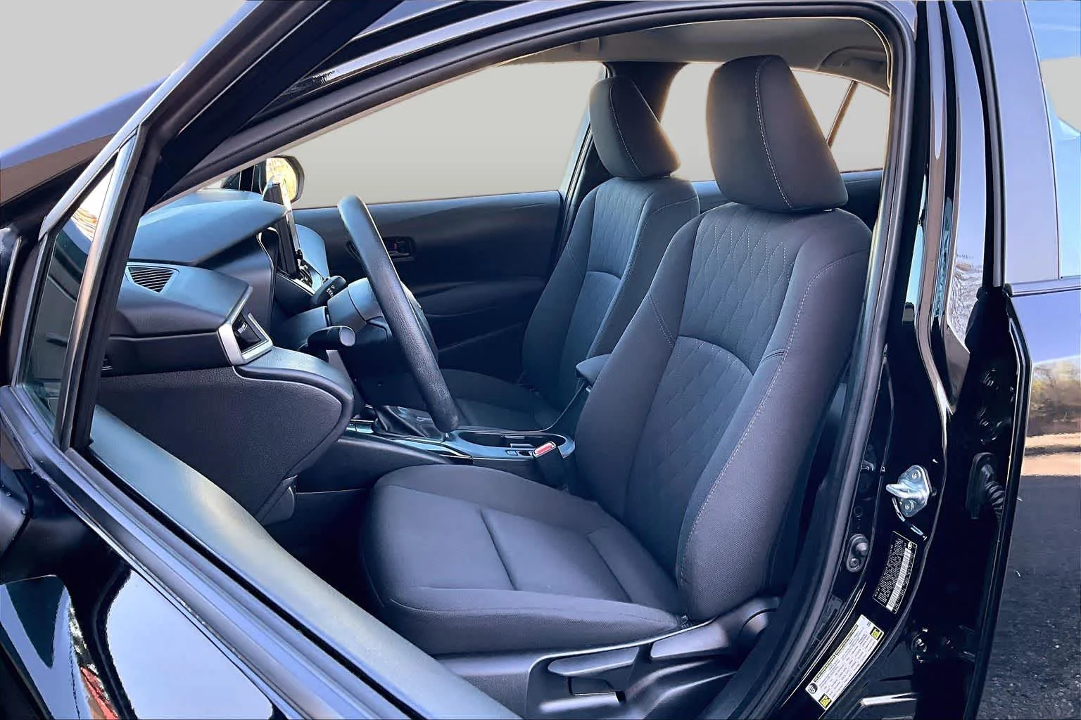 Used 2024 Midnight Black Metallic Toyota LE image 9