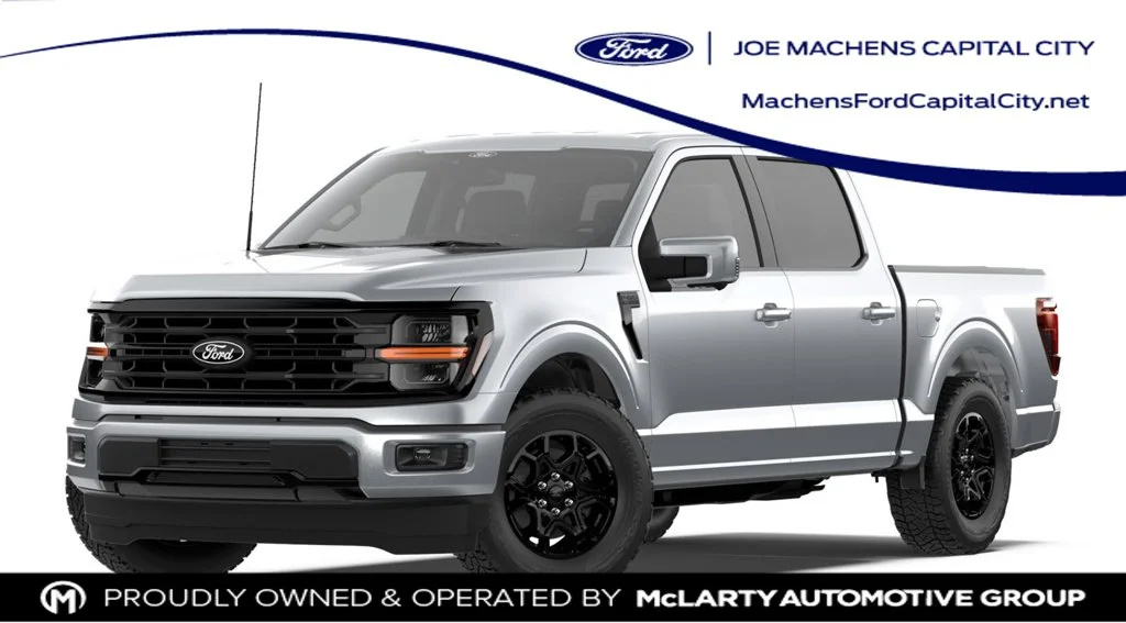 New 2026 Iconic Silver Metallic Ford XLT image 1
