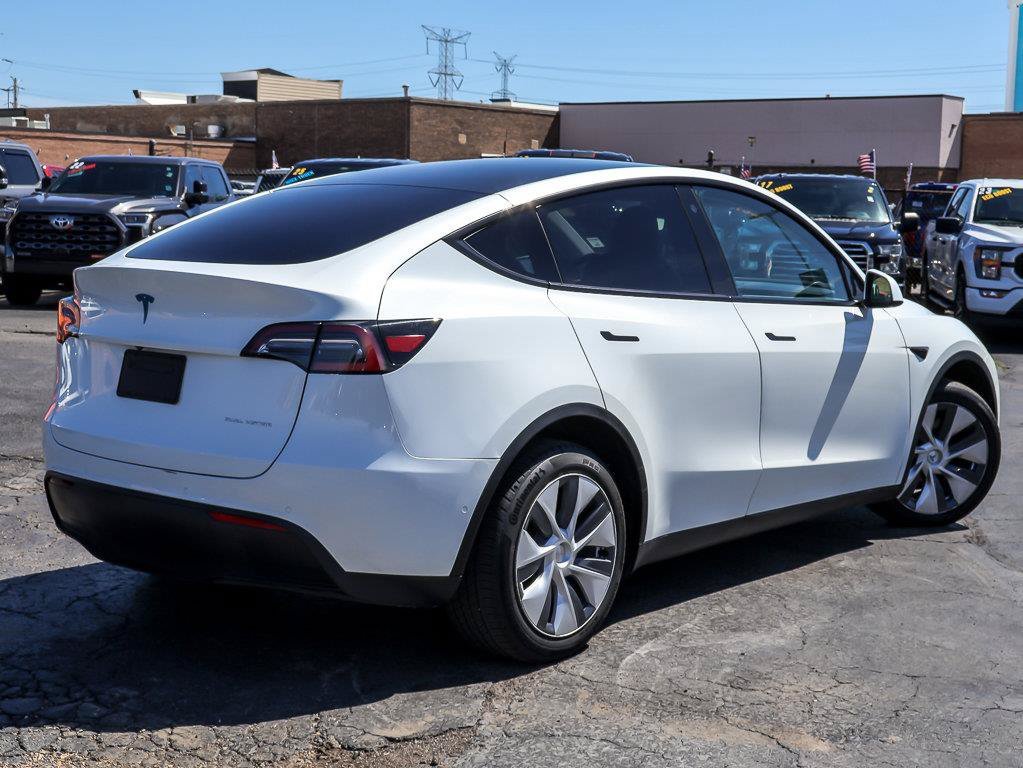 Used 2021 White TESLA Long Range image 10