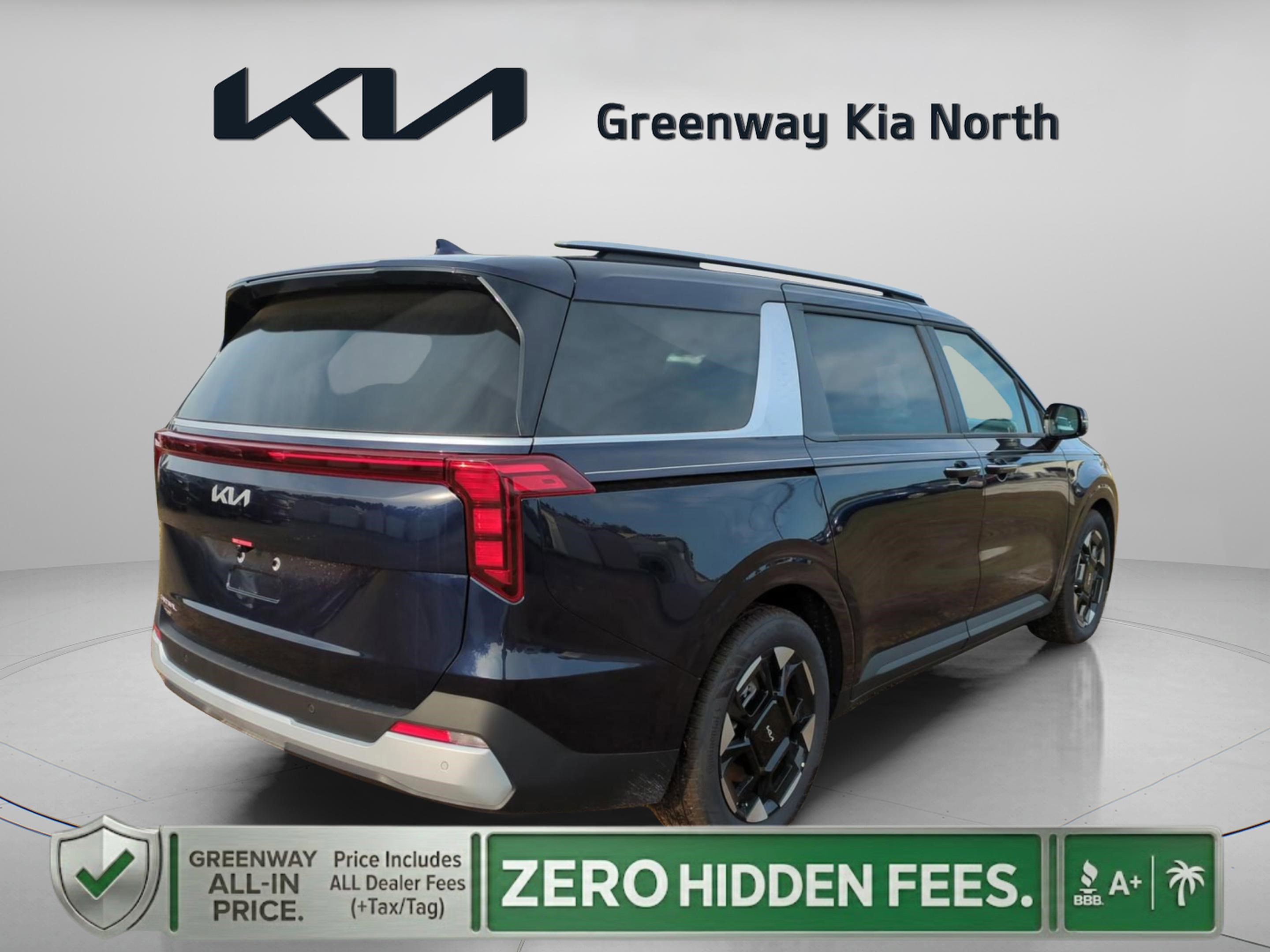 New 2026 Deep Chroma Blue Kia EX image 4