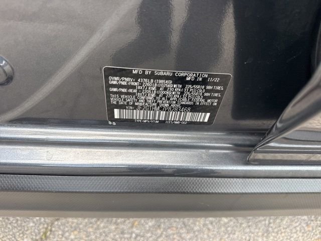 Used 2023 Gray Subaru Limited image 35
