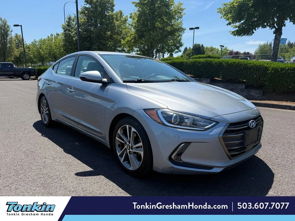 Used 2017 Shale Gray Metallic Hyundai Limited image 1