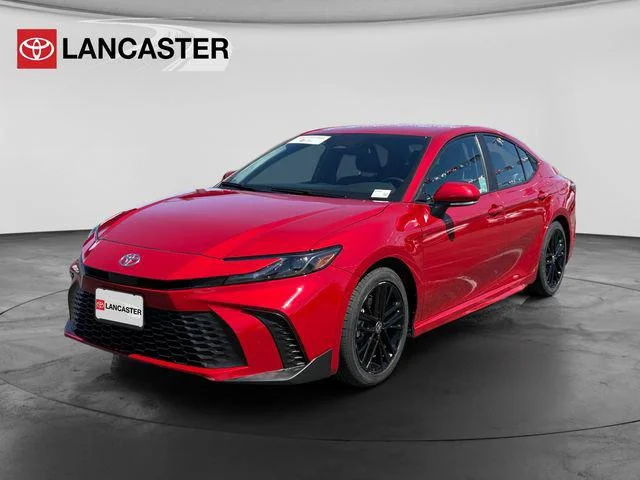 Certified Used 2025 Red Toyota SE image 32