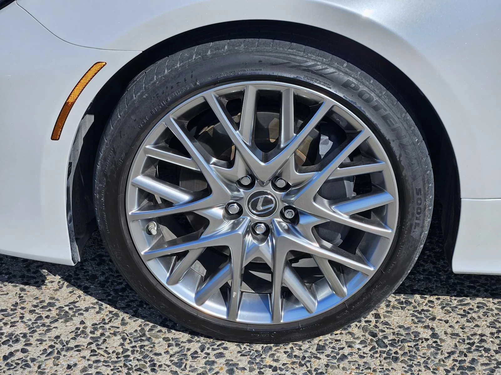 Certified Used 2021 EMINENT WHITE PEARL Lexus  image 7
