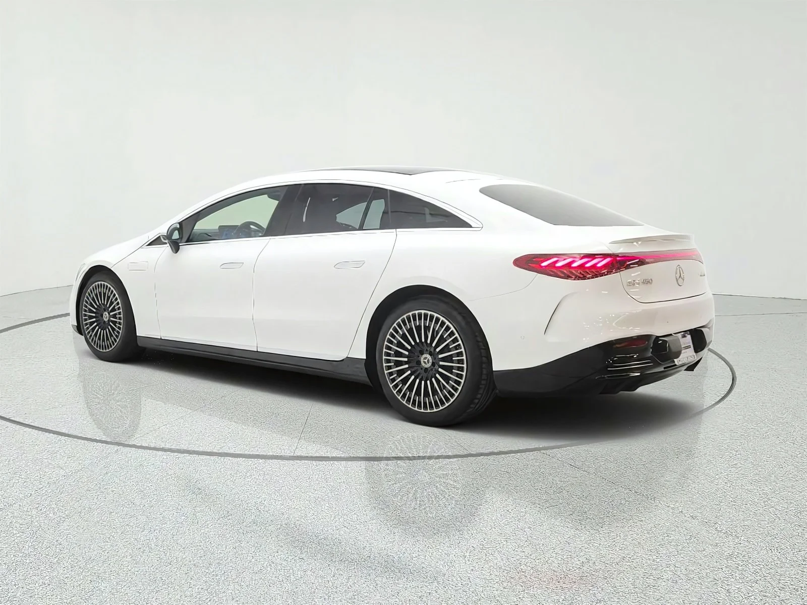 Certified Used 2023 Polar White Mercedes-Benz EQS 450 4MATIC® Sedan image 7