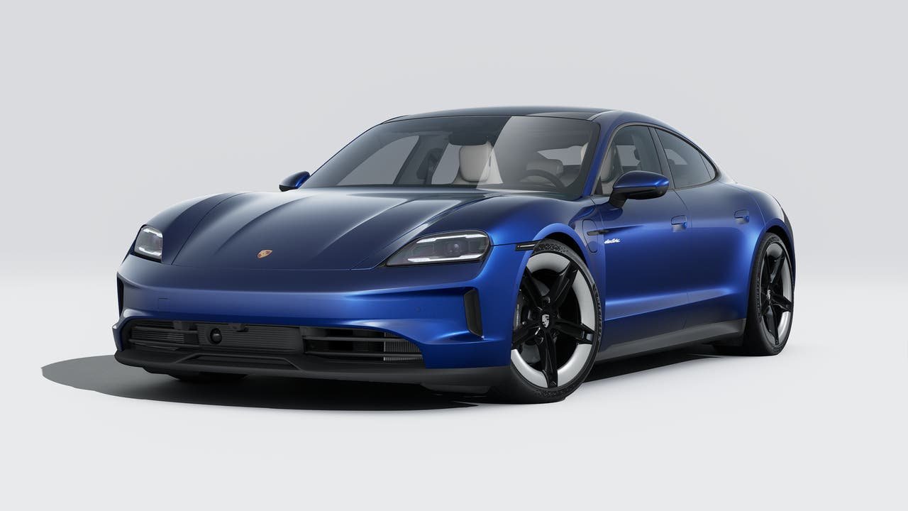 New 2026 Gentian Blue Metallic Porsche 4 image 1