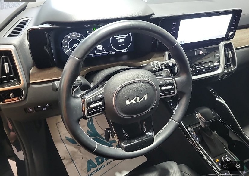 Used 2023 Ebony Black Kia X-Line SX Prestige image 6