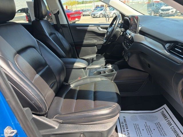 Used 2021 Blue Metallic Ford Titanium image 20