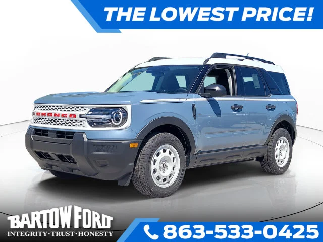 New 2026 Azure Gray Metallic Ford Heritage image 1