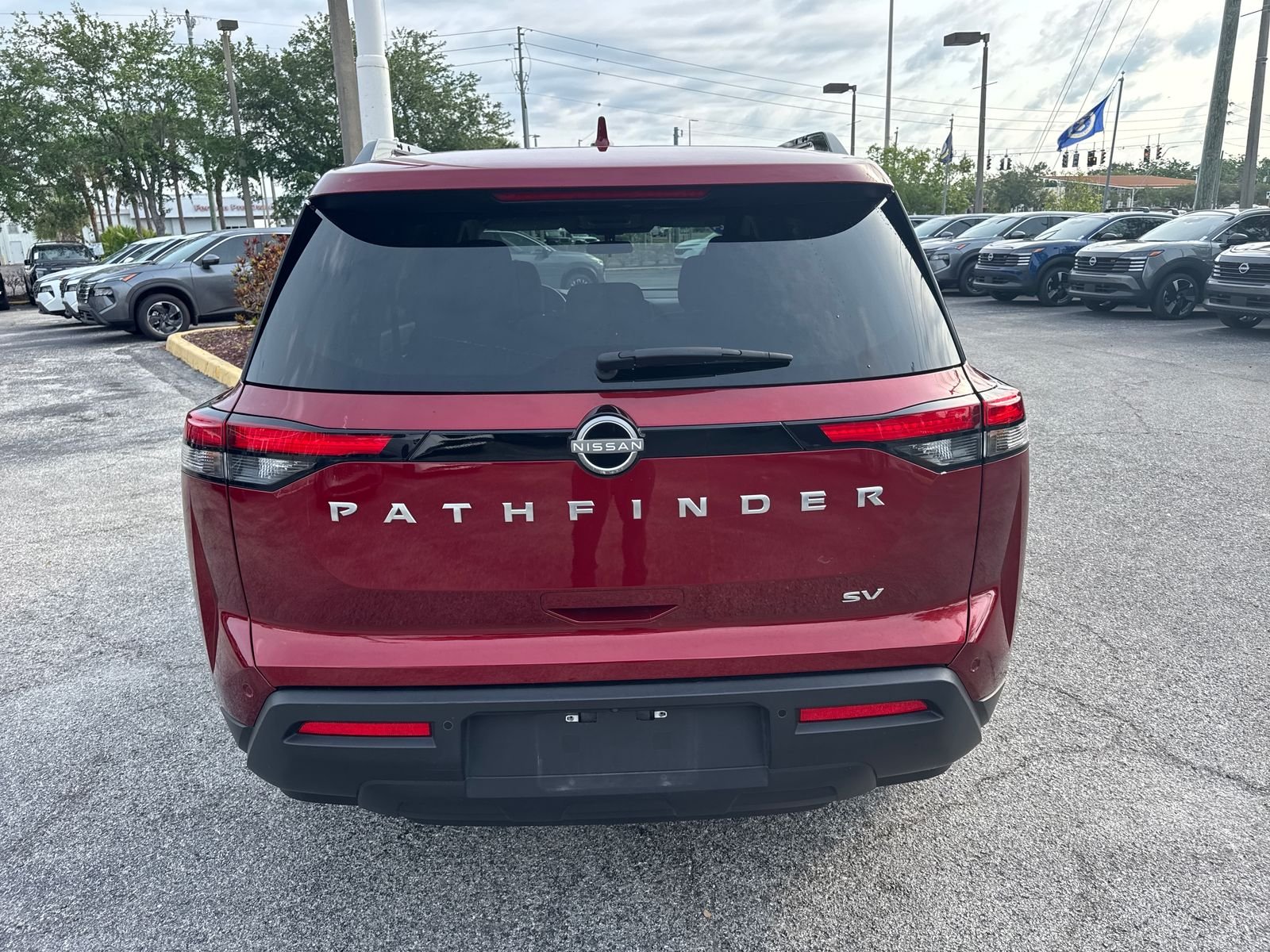 Certified Used 2024 Red Nissan SV image 6