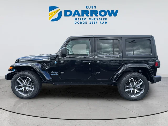 Used 2024 Black Jeep Sport S 4xe image 2