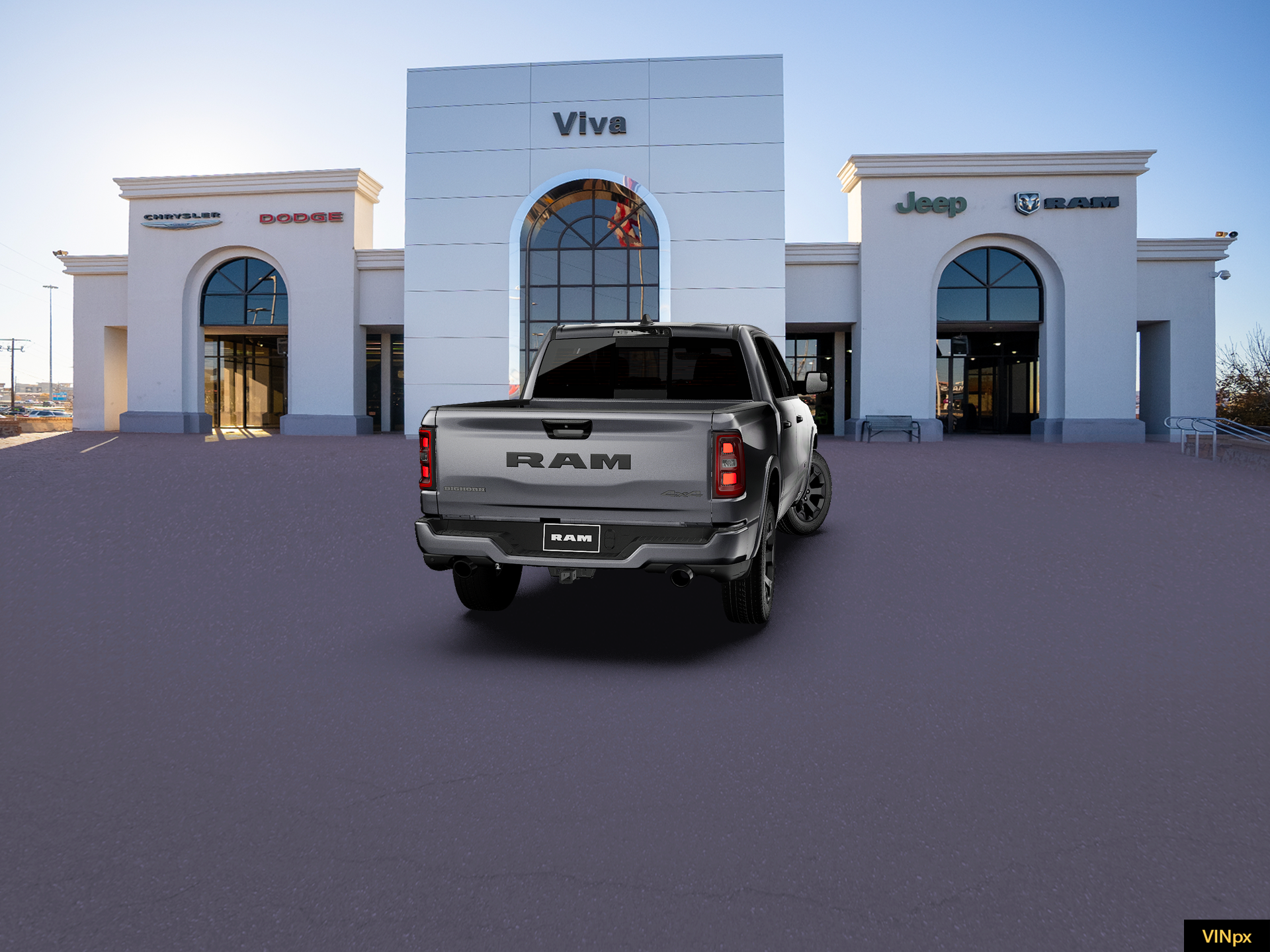 New 2027 Granite Crystal Metallic Clearcoat RAM BIG HORN image 9