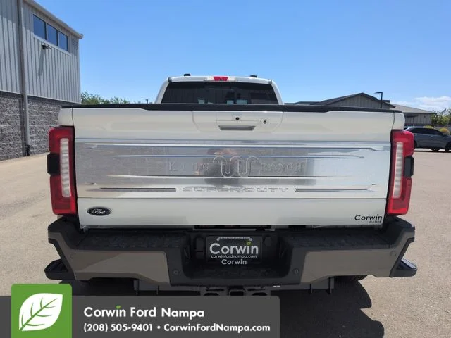 New 2026 Star White Metallic Tri-Coat Ford F-350® King Ranch® image 4